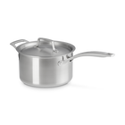 Essential 3-ply Stainless Steel 20cm Saucepan with Helper Handle and Lid image number 2